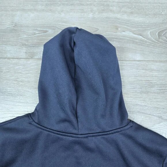 Nike Jordan Boys Navy Blue Hoodie with Logo Size Medium - Picture 8 of 10
